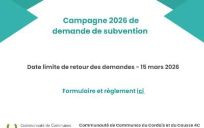 Subvention aux associations du territoire