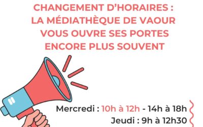 Des horaires supplémentaires à la médiathèque de Vaour