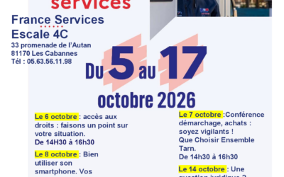 Les Journées France Services arrivent !
